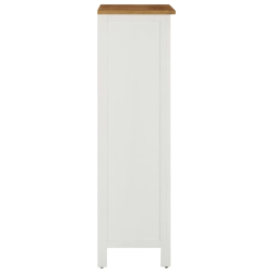 Szafka na wino, 56 x 32 x 110 cm, lite drewno dębowe