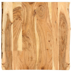 Blat, lite drewno akacjowe, 58x(50-60)x2,5 cm
