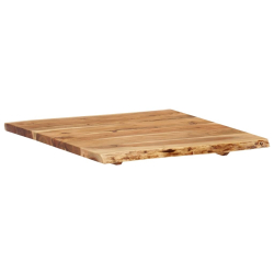 Blat, lite drewno akacjowe, 58x(50-60)x2,5 cm