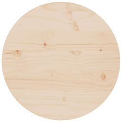 Blat stołu, Ø40x2,5 cm, lite drewno sosnowe
