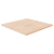 Kwadratowy blat do stolika, 80x80x2,5 cm, surowe drewno dębowe