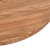 Okrągły blat do stolika, jasnobrązowy, Ø80x1,5 cm, lity dąb