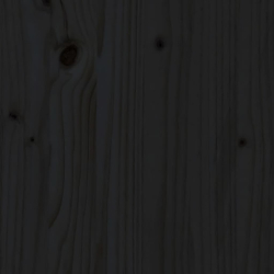 Szafki nocne, wiszące, 2 szt., 40x29,5x22 cm, czarne