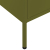 Szafka, oliwkowozielona, 80x35x101,5 cm, stalowa
