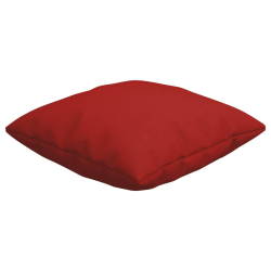 Poduszki ozdobne, 4 szt., czerwone, 60x60 cm, tkanina