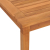 Stół ogrodowy, 85x85x75 cm, lite drewno tekowe