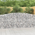 Kosze gabionowe, 4 szt, 400x50x100/120 cm, galwanizowane żelazo