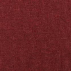 Podnóżek, czerwień winna, 70x55x41 cm, tapicerowany tkaniną
