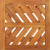 Stolik pomocniczy, 45x45x60 cm, lite drewno akacjowe