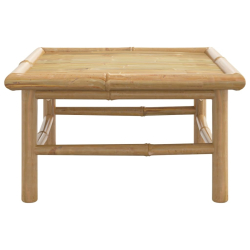 Stolik ogrodowy, 65x55x30 cm, bambusowy