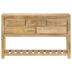 Szafka, 120x30x75 cm, lite drewno mango