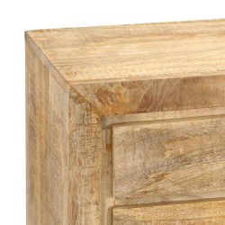 Szafka, 120x30x75 cm, lite drewno mango