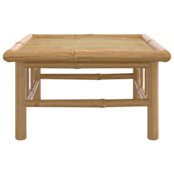 Stolik ogrodowy, 65x55x30 cm, bambusowy