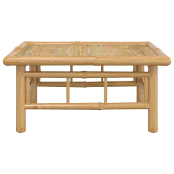 Stolik ogrodowy, 65x55x30 cm, bambusowy