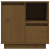 Szafka nocna, miodowy brąz, 50x34x50 cm, lite drewno sosnowe