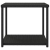 Stolik boczny, czarny, 55x45x49 cm, polirattan