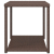 Stolik boczny, brązowy, 55x45x49 cm, polirattan