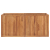 Podwyższona donica 150x50x70 cm, lite drewno tekowe
