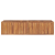 Podwyższona donica 200x50x50 cm, lite drewno tekowe