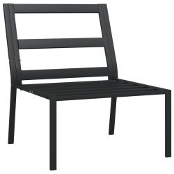 Krzesła ogrodowe z szarymi poduszkami, 2 szt, 60x74x79 cm, stal