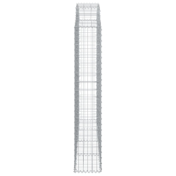 Łukowaty kosz gabionowy 200x30x160/180 cm, galwanizowane żelazo
