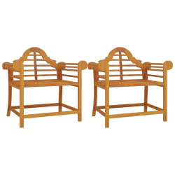 Krzesła ogrodowe, 2 szt., 91x62x94 cm, drewno tekowe