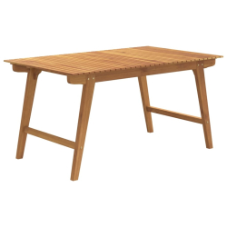 Stół ogrodowy, 150x90x75 cm, lite drewno akacjowe