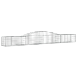Kosze gabionowe, 20 szt, 400x50x40/60 cm, galwanizowane żelazo
