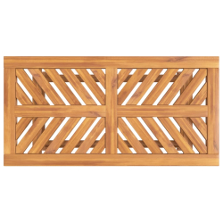 Stolik kawowy, 100x50x45 cm, lite drewno akacjowe