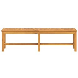 Ławka ogrodowa, 150 cm, lite drewno akacjowe
