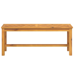 Ławka ogrodowa, 110 cm, lite drewno akacjowe