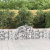 Kosze gabionowe, 20 szt, 200x30x60/80 cm, galwanizowane żelazo