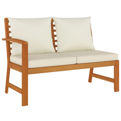 7-cz zestaw mebli ogrodowych z poduszkami, lite drewno akacjowe