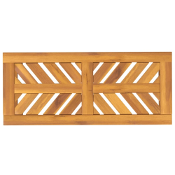 Ławka ogrodowa, 80 cm, lite drewno akacjowe