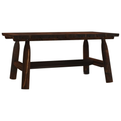 vidaXl Stolik kawowy, 90x50x41 cm, lite drewno świerkowe