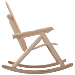 Bujane krzesło ogrodowe, 69x96x101 cm, drewno świerkowe
