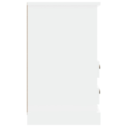 Szafka nocna, biała, 43x36x60 cm