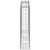 Kosze gabionowe, 2 szt, 300x50x200/220 cm, galwanizowane żelazo