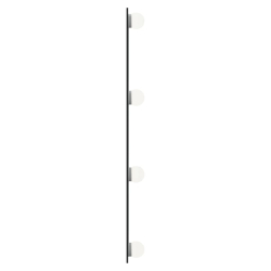 Lustro ścienne z LED, 50x60 cm, szklane, prostokątne