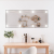 Lustro ścienne z LED, 40x100 cm, szklane, prostokątne