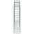 Kosze gabionowe, 20 szt, 200x30x120/140cm, galwanizowane żelazo