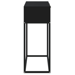 Stolik konsolowy, czarny, 80x30x75 cm