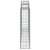 Kosze gabionowe, 13 szt, 300x30x120/140cm, galwanizowane żelazo