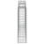 Kosze gabionowe, 17 szt, 300x30x120/140cm, galwanizowane żelazo