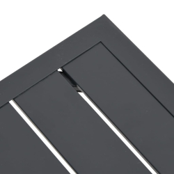 Stolik ogrodowy, antracytowy, 34x34x38 cm, stal