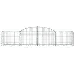 Kosze gabionowe, 30 szt., 300x50x60/80 cm, galwanizowane żelazo
