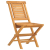 Składane krzesła ogrodowe, 4 szt., 47x63x90 cm, drewno tekowe