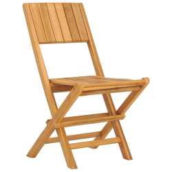 Składane krzesła ogrodowe, 4 szt., 47x61x90 cm, drewno tekowe