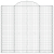 Kosze gabionowe, 15 szt, 200x50x180/200cm, galwanizowane żelazo