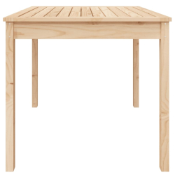 Stolik ogrodowy, 82,5x82,5x76 cm, lite drewno sosnowe